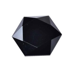 Naturlig Hexagon Obsidian