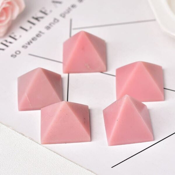 Rosa Opal Pyramid