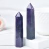 Naturligt Lila Lapidolit kristallspets