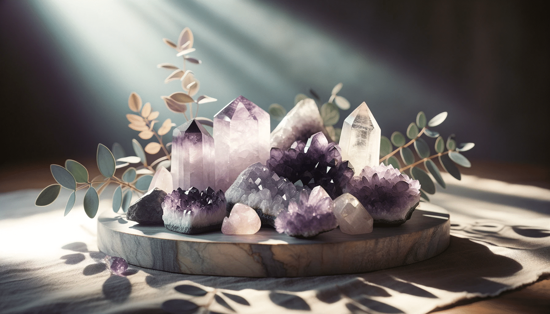Ametist kristaller