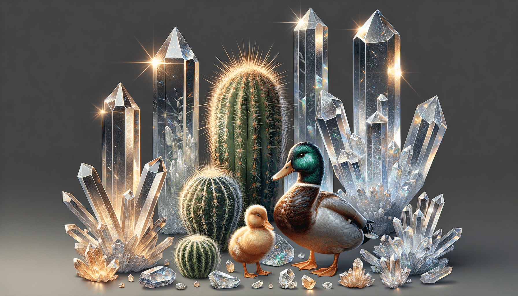 Andekvarts, Kaktuskvarts: Skönheten och kraften av kristaller