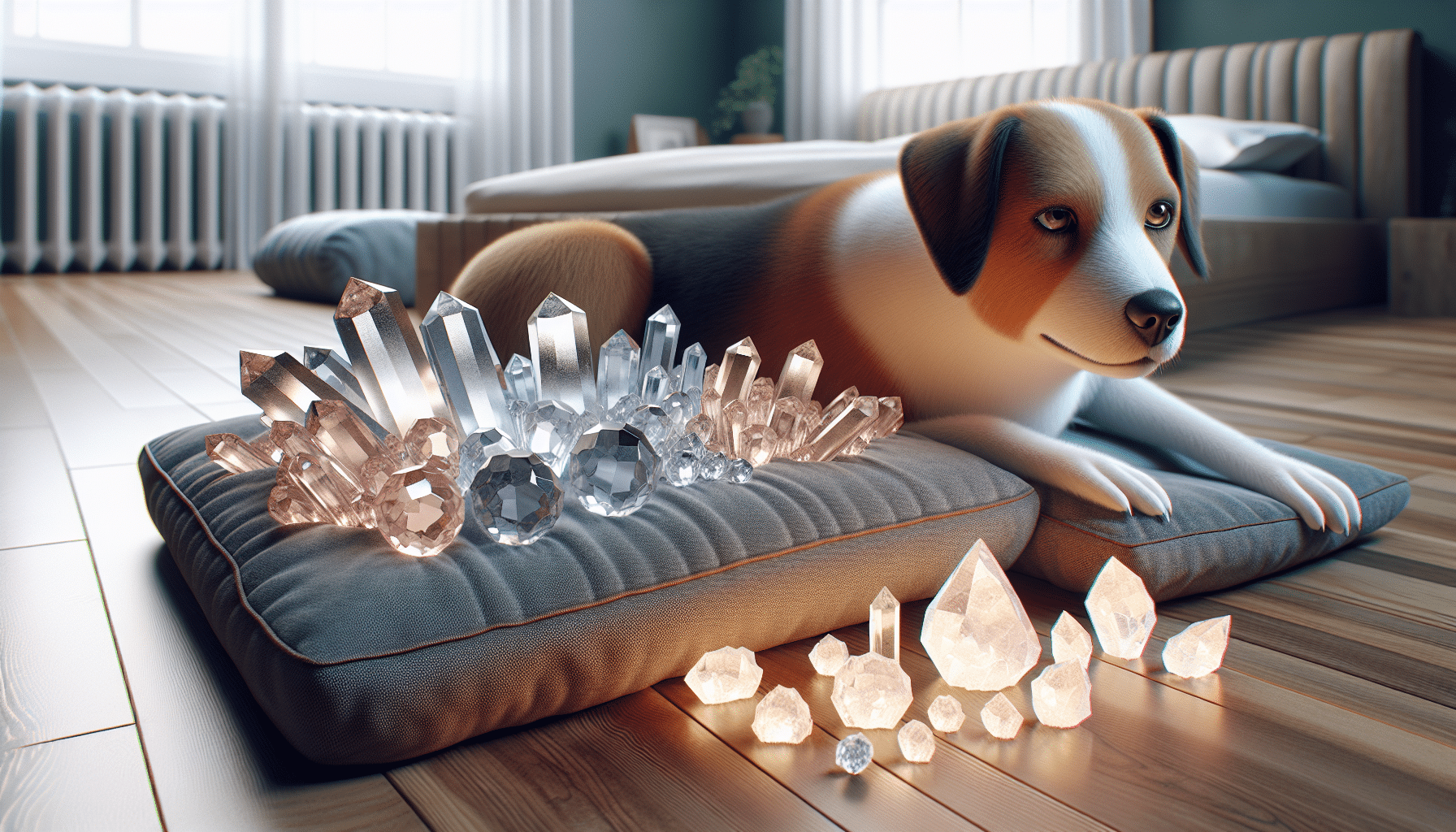 Kristaller till hund